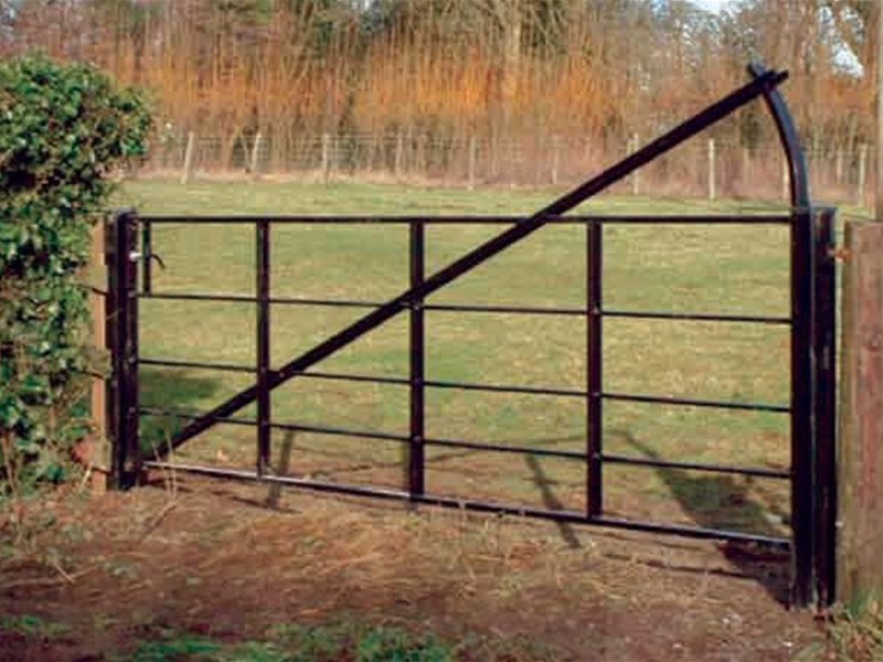 Steel estate railings Jacksons Fencing ESI External Works