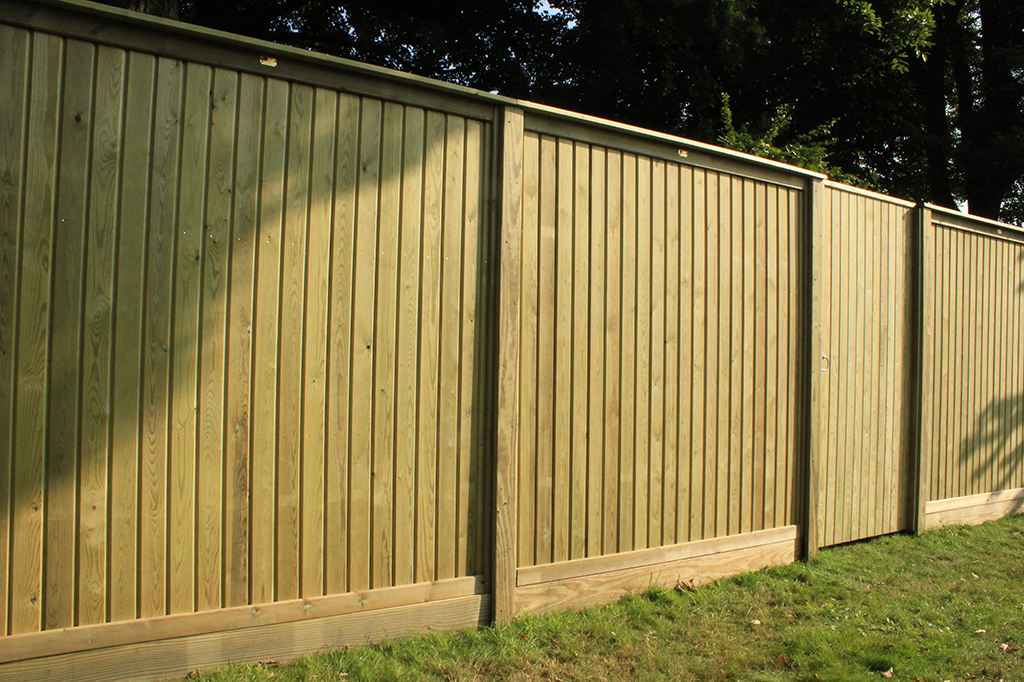 Tongue and groove effect panels Jacksons Fencing ESI External Works