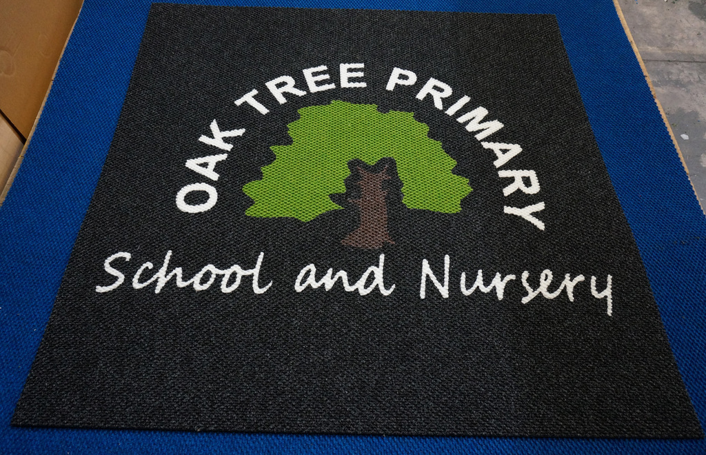 Looselay entrance mats with bespoke logos / designs Heckmondwike FB
