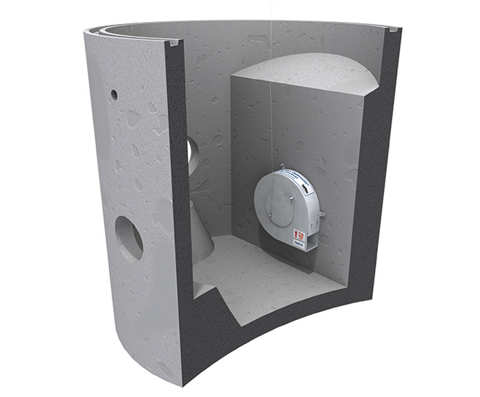 HydroBrake® Optimum concrete chamber Hydro International ESI