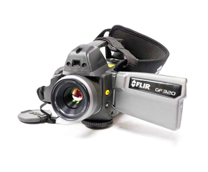 FLIR GF320 infrared gas leak camera Inspectahire Instrument Company