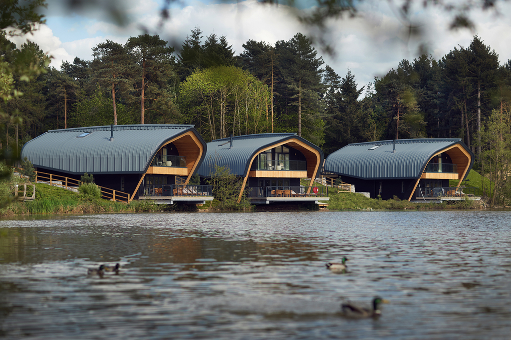 Kerto® LVL timber for Waterside Lodges, Center Parcs Metsä Wood UK