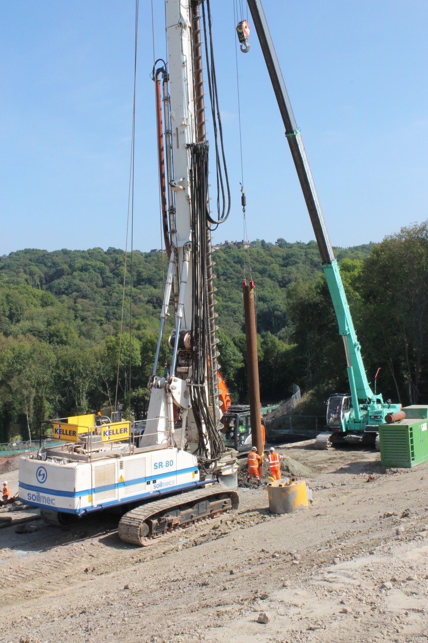 Piling Services Continuous Flight Auger Cfa Piles Keller Uk Esi