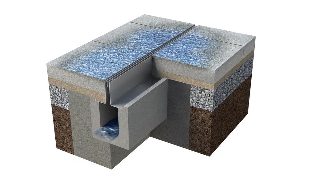 Drexus Slot Drain discreet linear drainage system Marshalls ESI