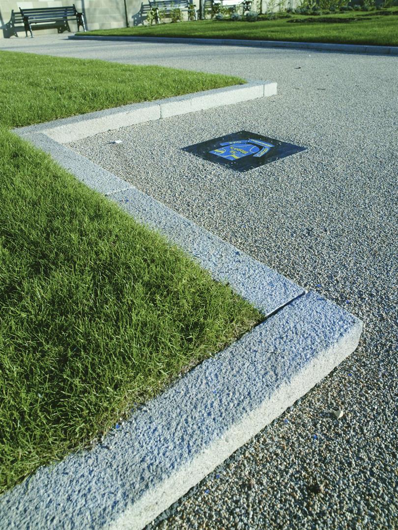 Conservation textured concrete kerbs and edgings | Marshalls | ESI