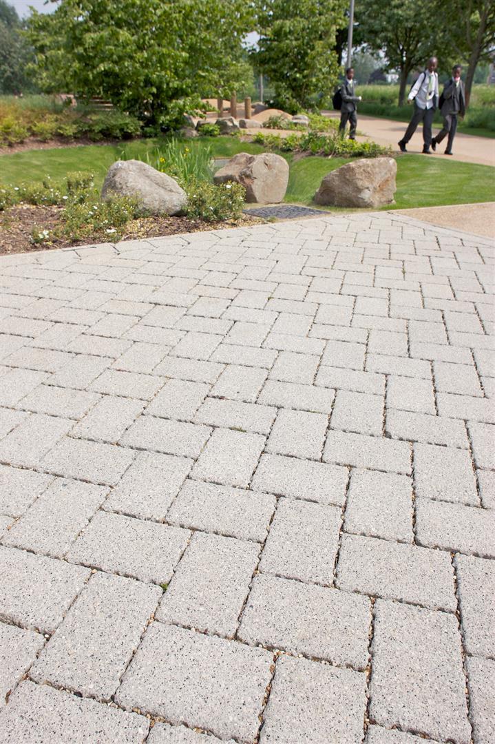Priora permeable concrete block paving system Marshalls ESI