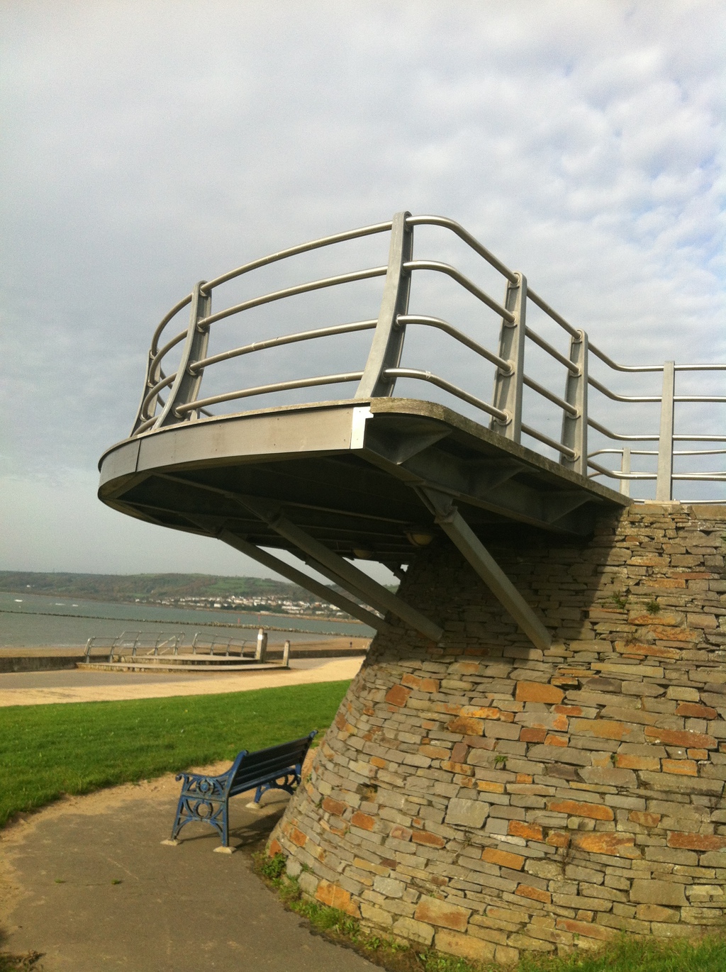 Llanelli seafront 14 years on Architectural Street Furnishings
