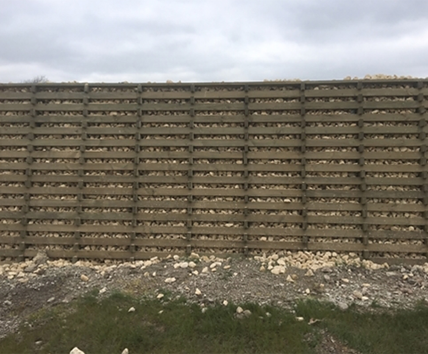 Permacrib retaining wall - new retail site, Sheffield | Phi Group | ESI ...