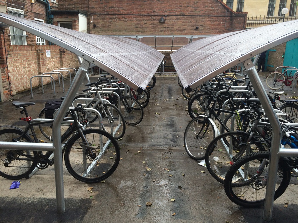 Refurbishment and expansion of cycle parking area AUTOPA ESI
