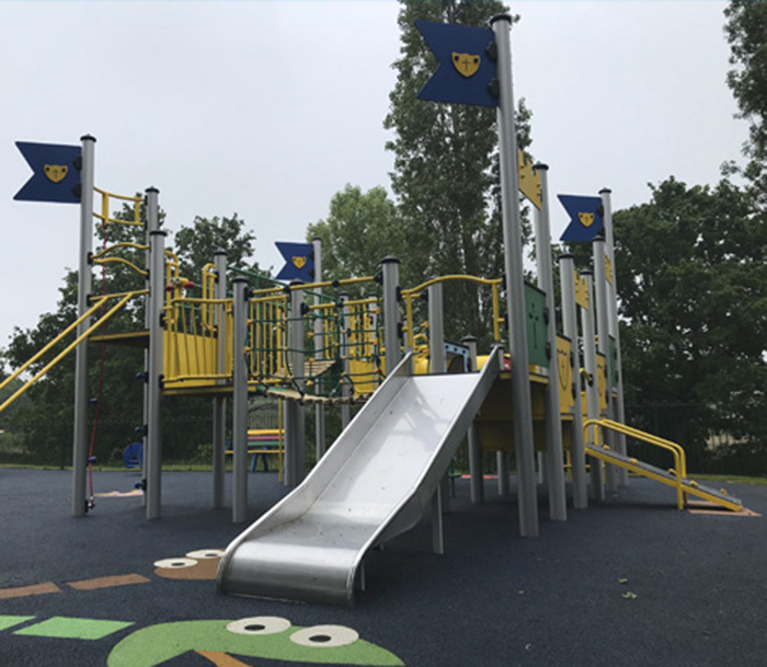 Refurbished playground and paddling pool, Ipswich Sutcliffe Play