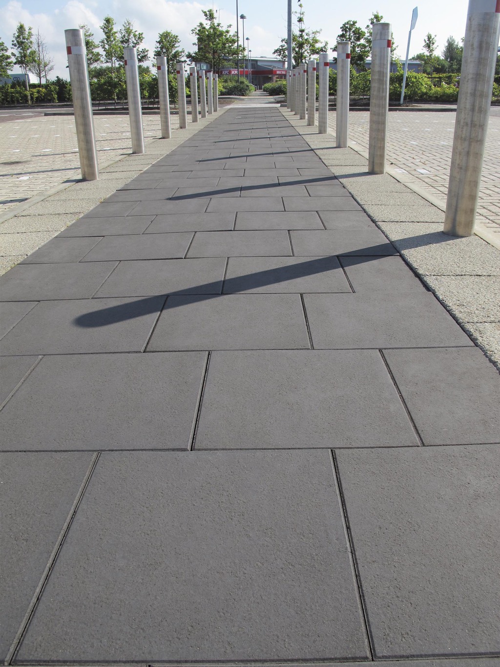 Standard flag paving Tobermore ESI External Works