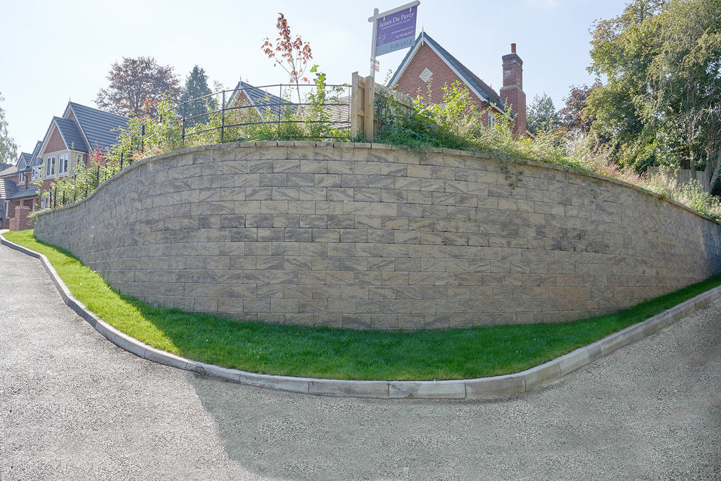 Secura Grand Concrete Retaining Walls Tobermore ESI External Works