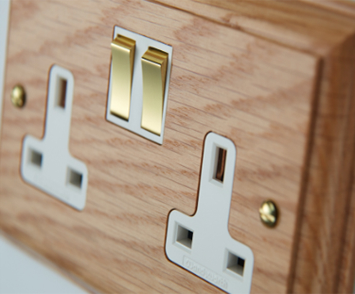 Bespoke switches and sockets Wandsworth Electrical ESI Interior Design