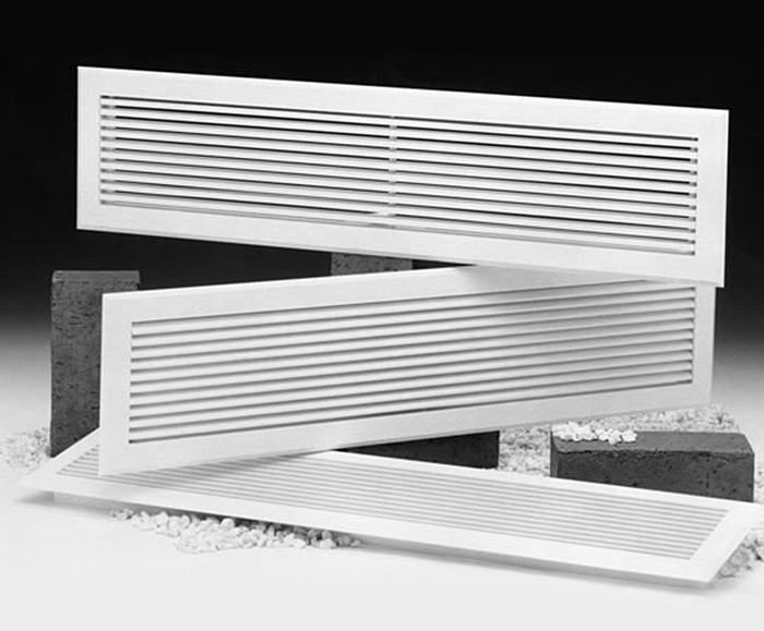 FB linear bar grilles Brooke Air ESI Building Services