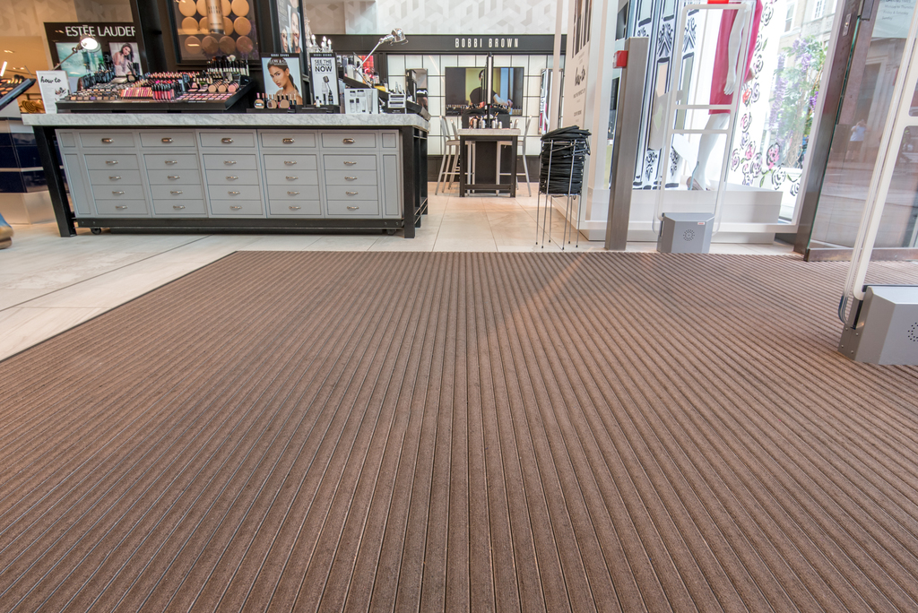 Durable, quality entrance matting for department store Construction Specialties ESI Interior
