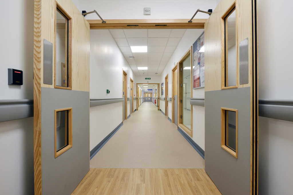 CS Acrovyn® door and frame protection Construction Specialties ESI