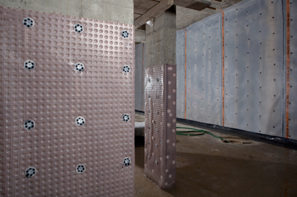DELTA® PT waterproof membrane Delta Membrane Systems ESI Building