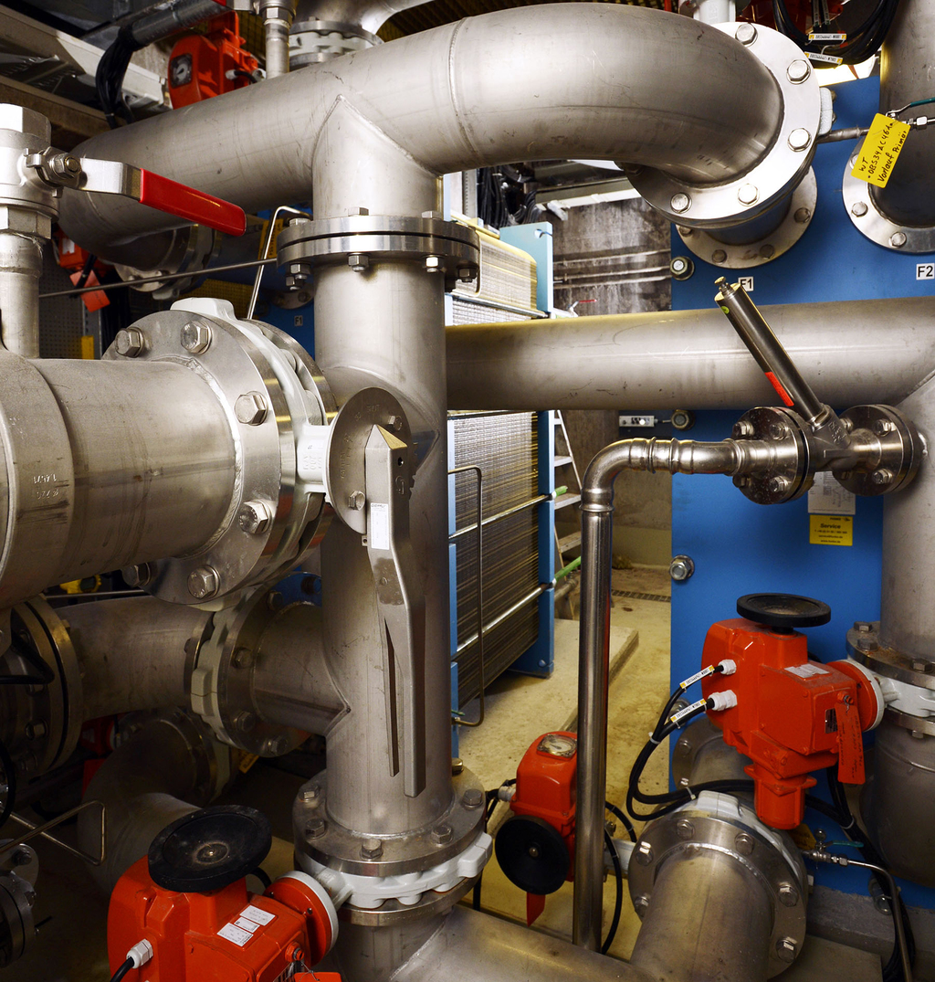 GEMÜ 490 butterfly valves in Wastewater Treatment Plant GEMÜ Valves