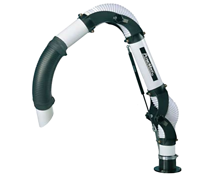 MiniMan75 fully flexible extraction arm Plymovent ESI Building