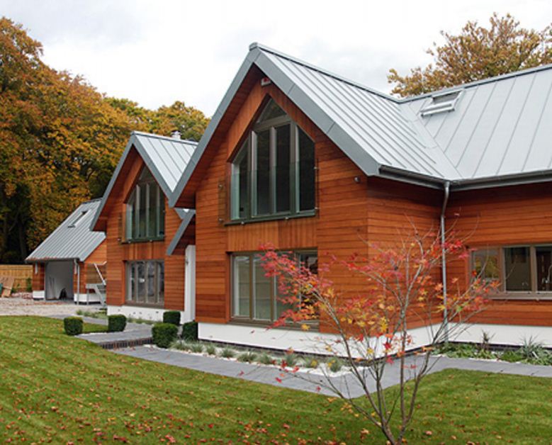 Zinc roof for house in Farnham RHEINZINK ESI Building Design