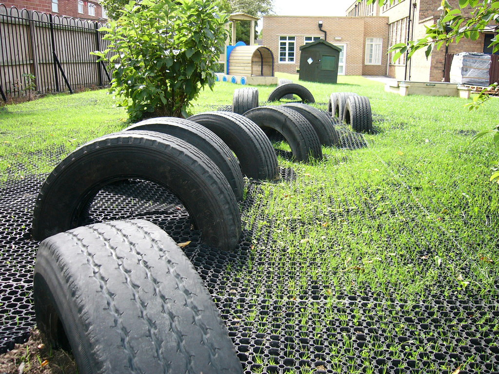 Rubber Grass Mat ESI External Works