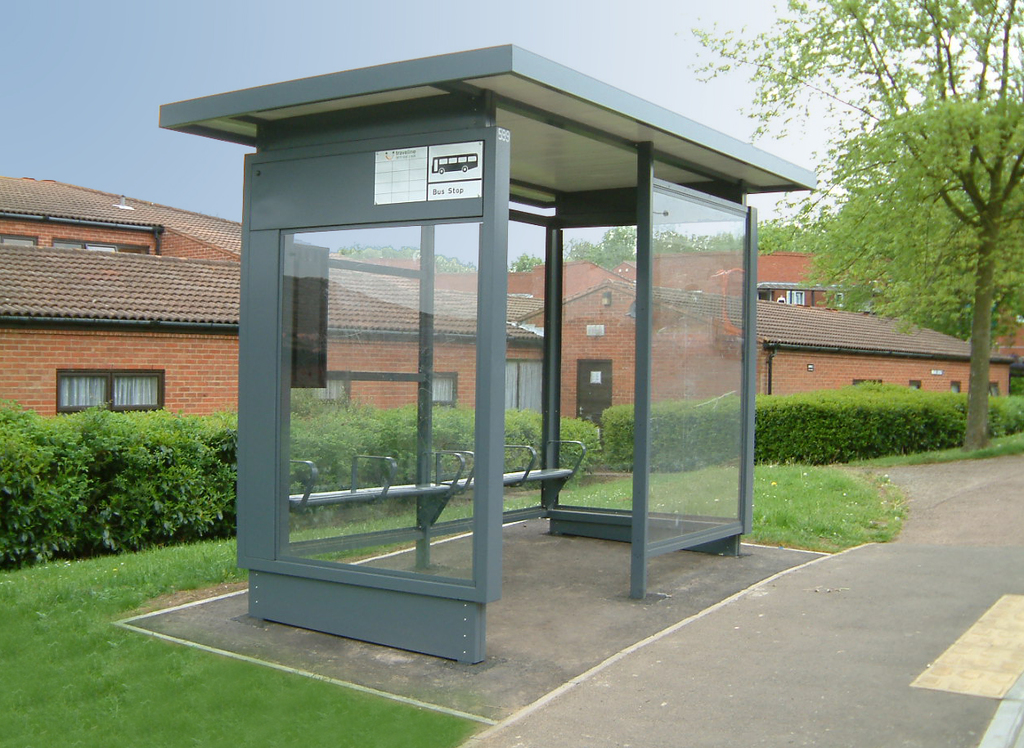 Mk Bus Shelter Trueform Esi External Works