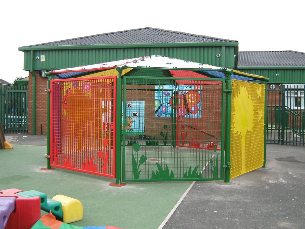 School shelters Bailey Streetscene ESI External Works