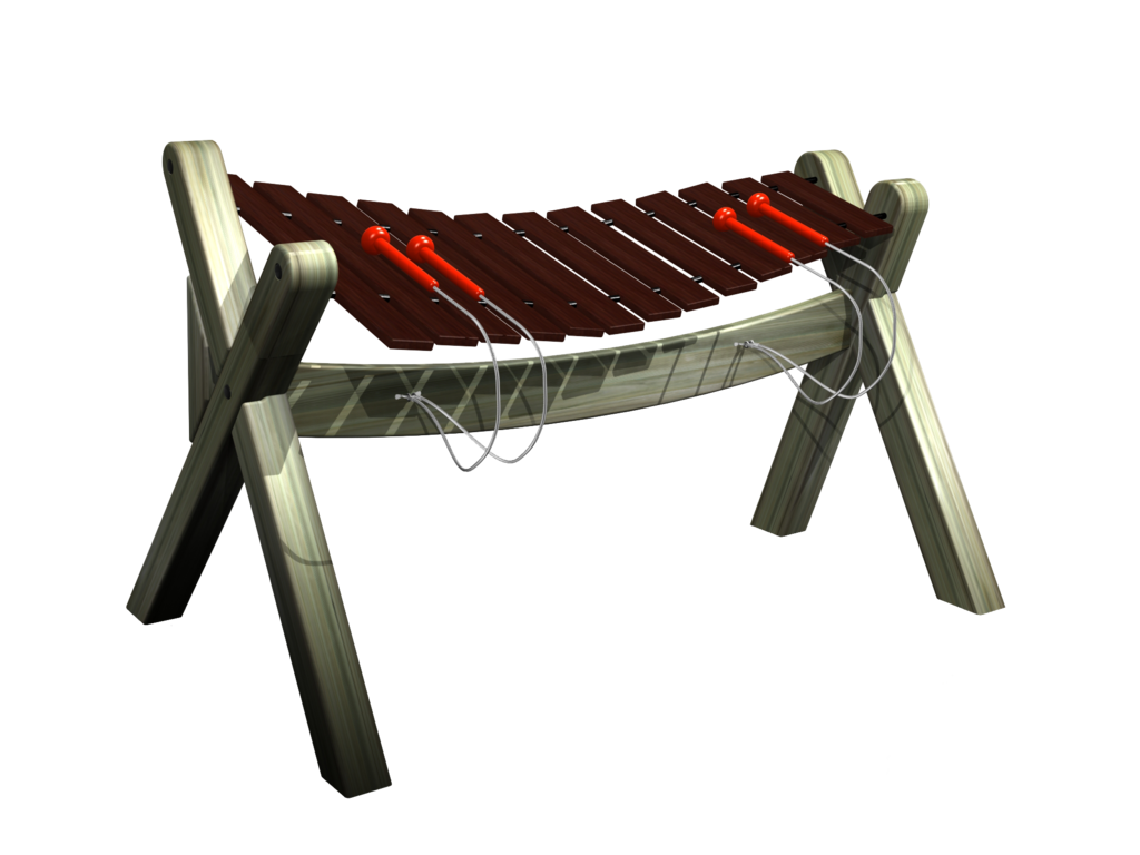 Akadinda large outdoor xylophone Percussion Play ESI External Works