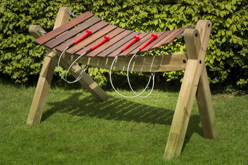 Akadinda large outdoor xylophone Percussion Play ESI External Works