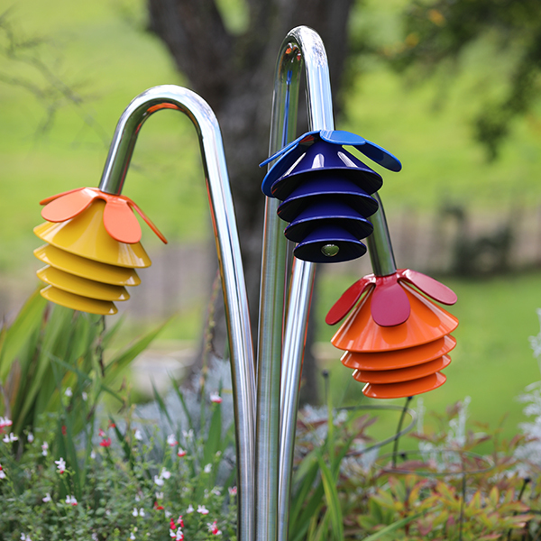 Harmony Bells outdoor musical flowers Percussion Play ESI