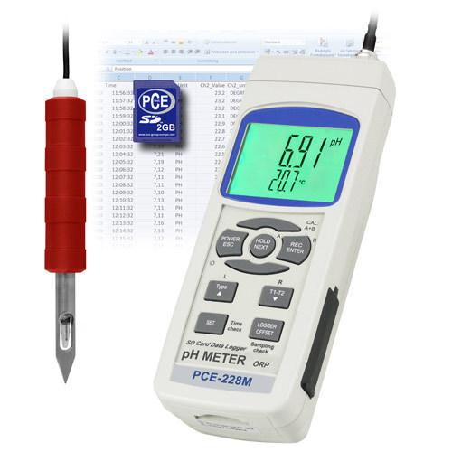 Food pHMeter PCE228M PCE Instruments UK Ltd ESI Enviropro