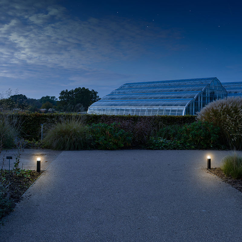 Lowlevel lighting for walkways at RHS Wisley Gardens Artform Urban