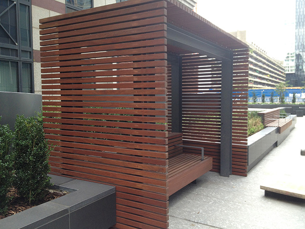 Outdoor Seating And Shelters For City Tower Public Realm All Urban