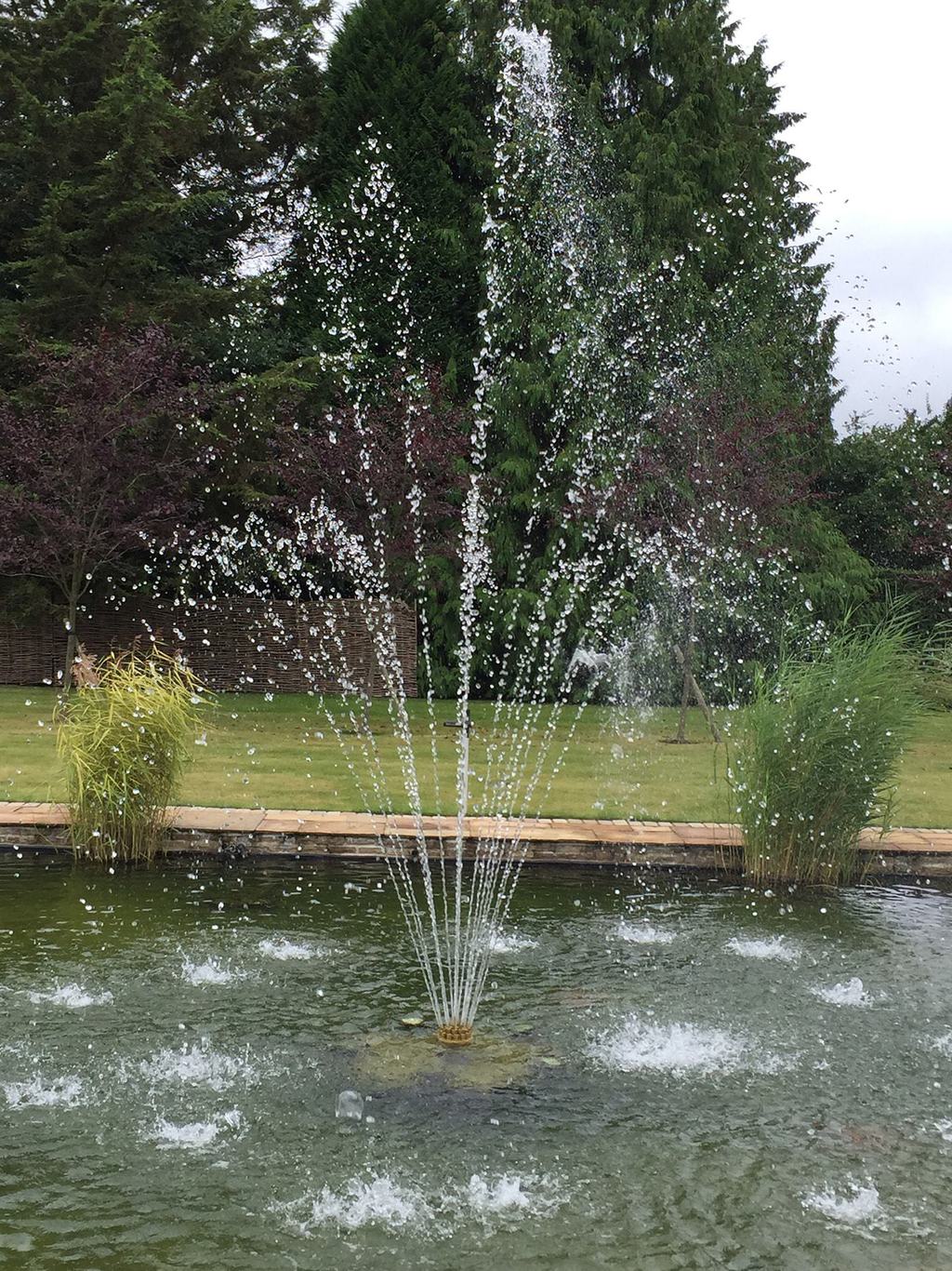 Water feature and fountain design and installation Lakes & Fountains
