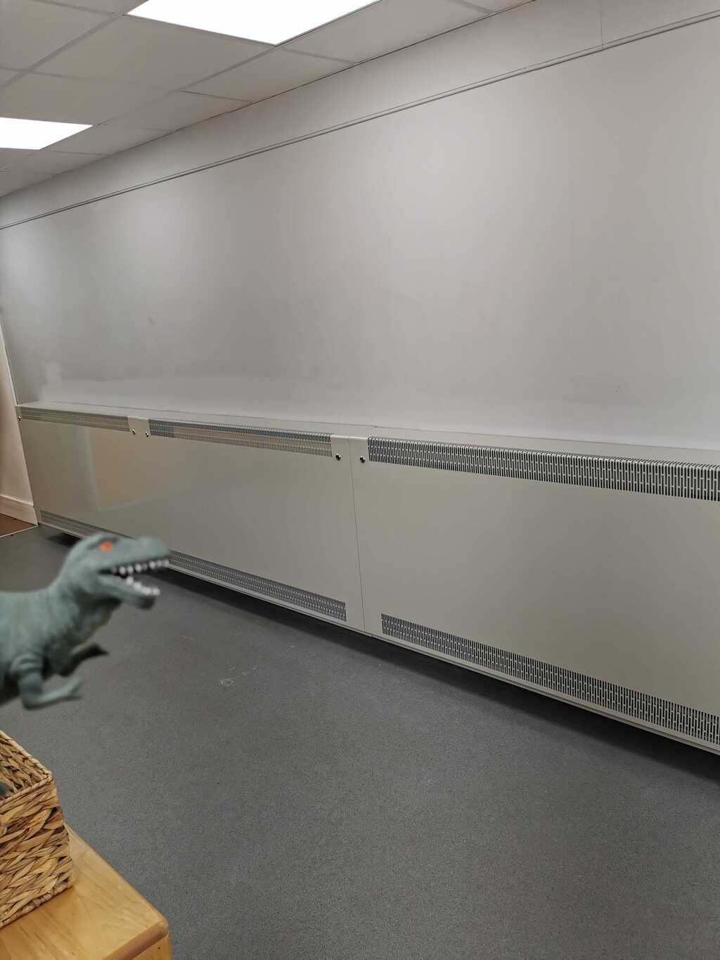 Bespoke childproof radiator covers for nursery Contour Heating