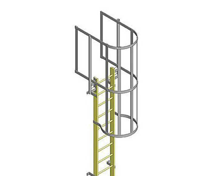 Type BL fixed vertical ladders in aluminium or steel | Bilco UK | ESI