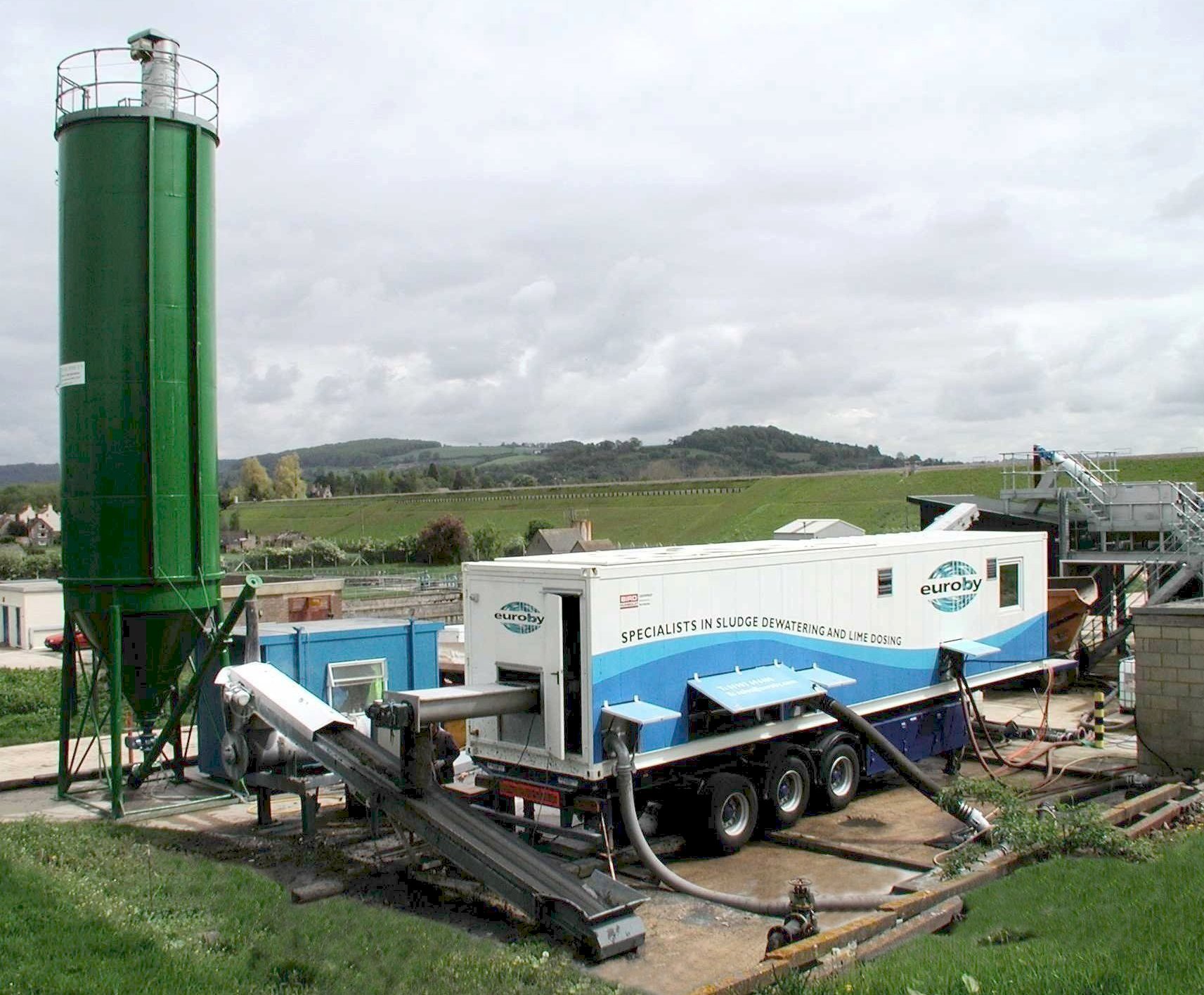 Mobile dewatering centrifuges Euroby ESI Enviropro