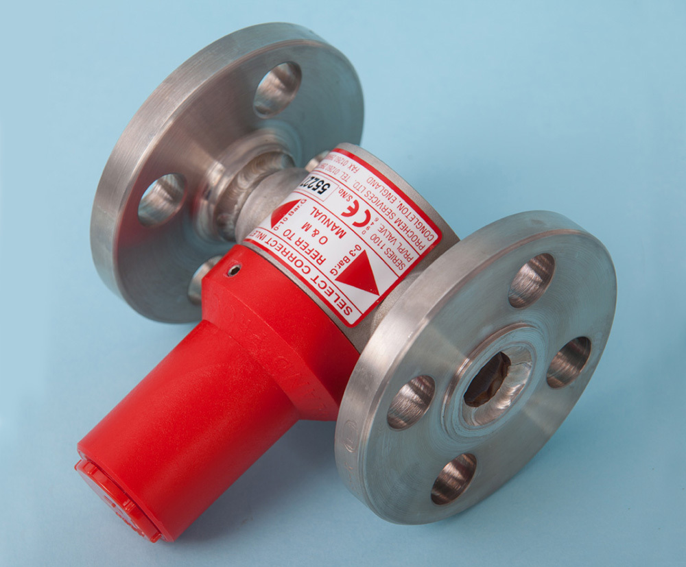 1100 series pressure loading valves | Prochem Services | ESI Enviropro