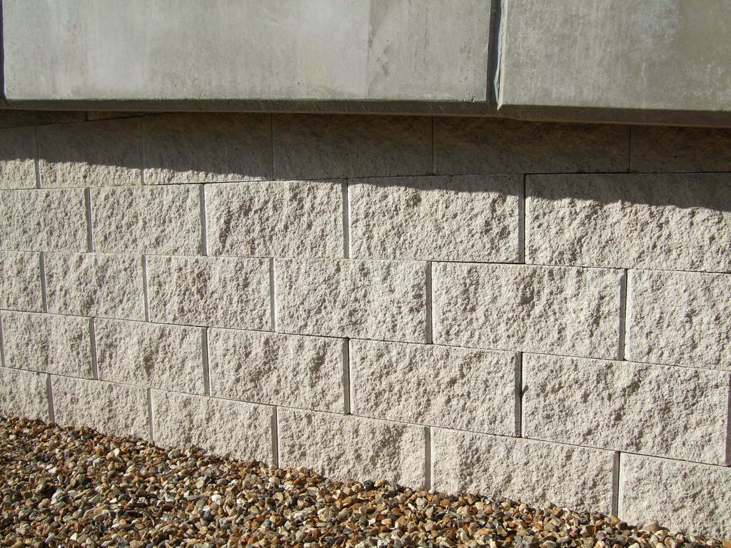 Keystone retaining walls Anderton Concrete Products ESI External Works