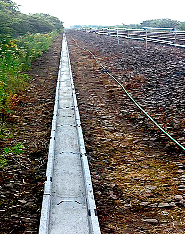 Anderlite 1000 lightweight concrete cable troughing Anderton Concrete