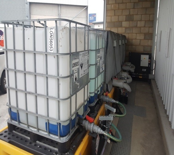 IBC chemical dosing systems H+E UK ESI Enviropro