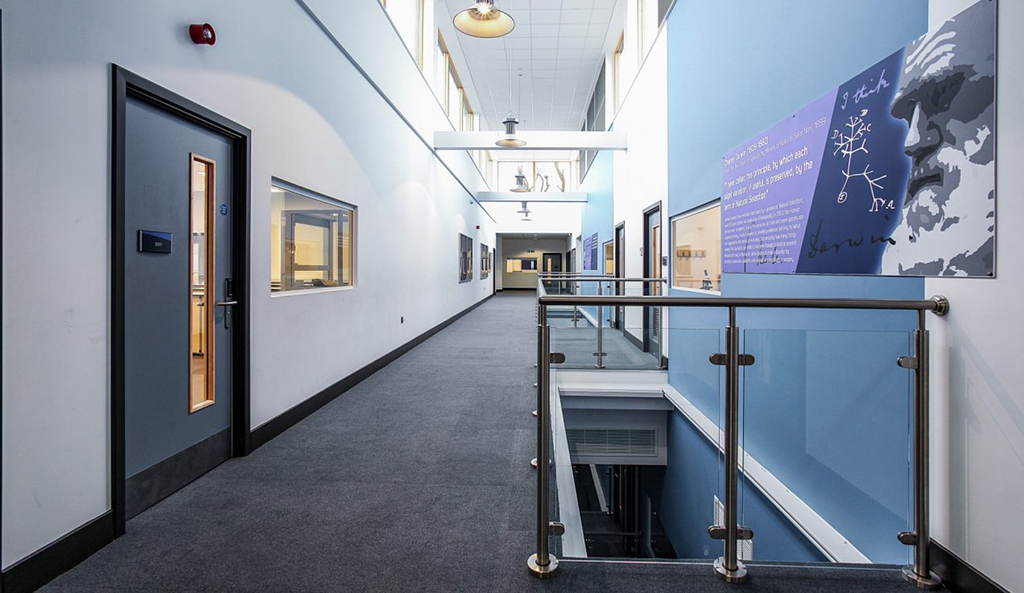 Internal Balustrade For Oasis Academy Arena | BA Systems | ESI Building ...