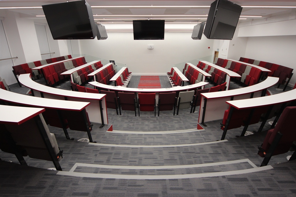 Harvard Style Lecture Theatres | CPS Manufacturing Co | ESI Interior Design