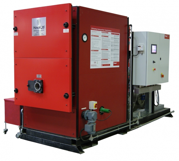 STU modulating commercial wood pellet biomass boiler | Hoval | ESI ...