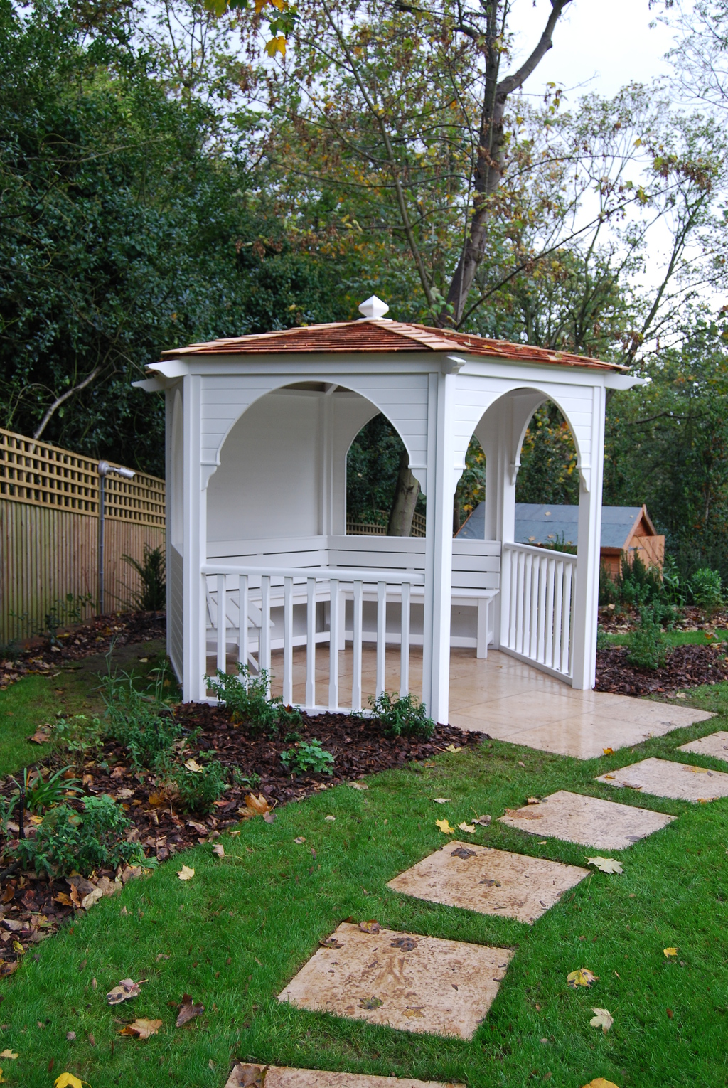 Bespoke timber gazebos Branson Leisure ESI External Works