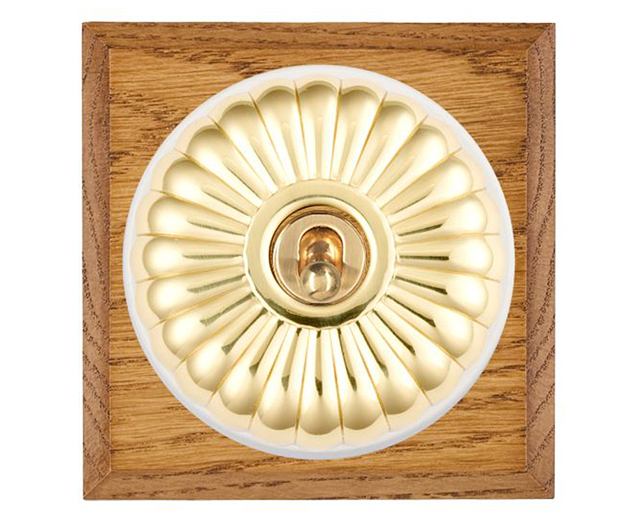 Bloomsbury fluted dome light switches Hamilton Litestat ESI