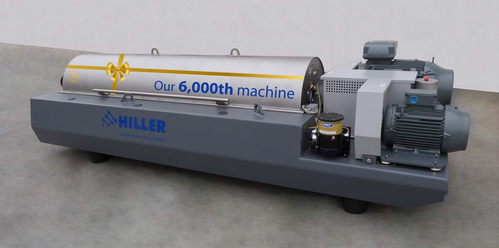 MSE Hiller manufactures its 6000th decanter centrifuge MSE Hiller