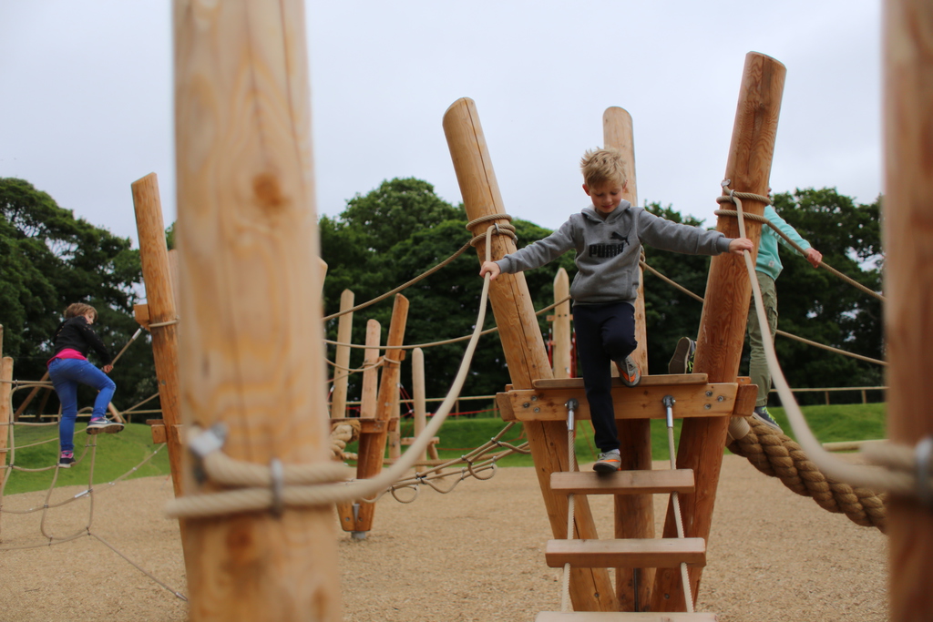 Adventure playground for Yorkshire Wildlife Park Timberplay ESI