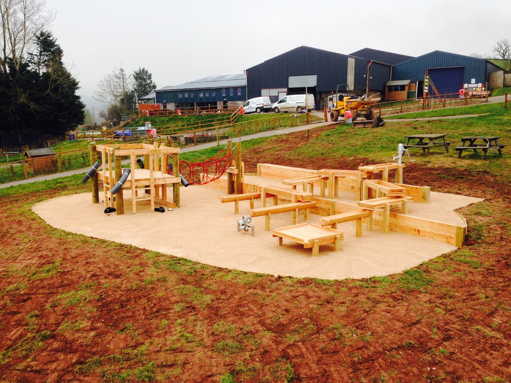 Cantref Farm, Brecon Beacons Timberplay ESI External Works