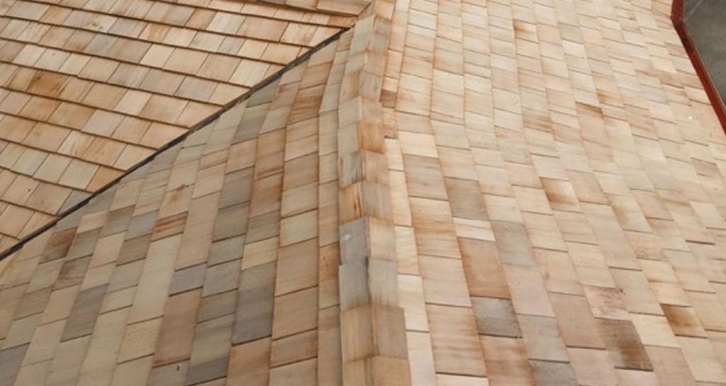 Cedar shingles for remembrance garden's woodland walkway | Silva Timber